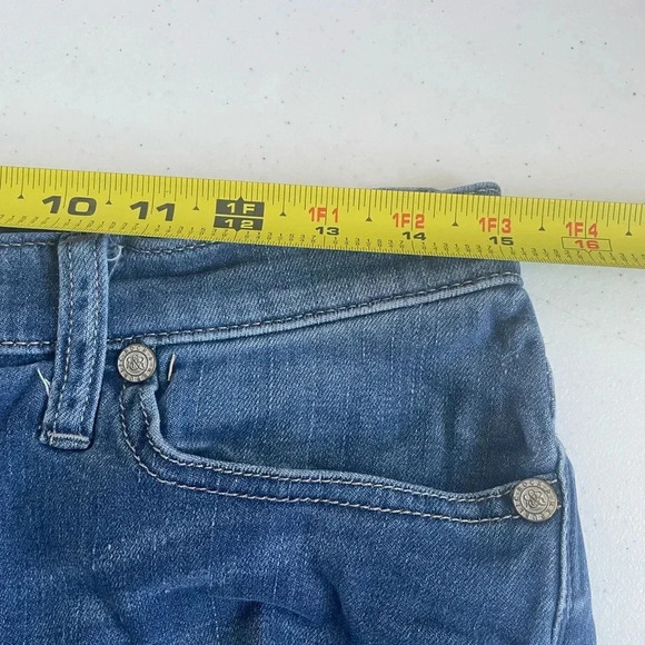 Rock & Republic INDEE boyfriend distressed jeans 6 Cropped GUC 0247 - Picture 14 of 14